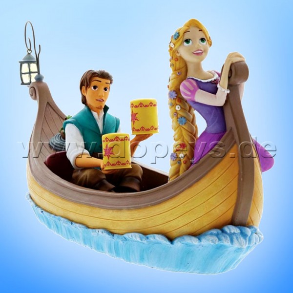 Enchanting Disney Collection - Rapunzel & Flynn Rider im Laternen-Boot (I See The Light) Figur A28827
