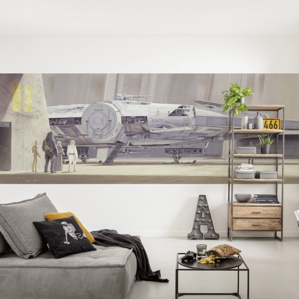 Star Wars Fototapete "Star Wars Classic RMQ Millenium Falcon"