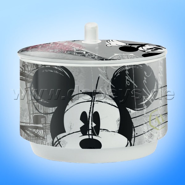 Disney Zuckerdose "Mickey Maus", Coffee In The City im italienischen Design, PWM41/XY