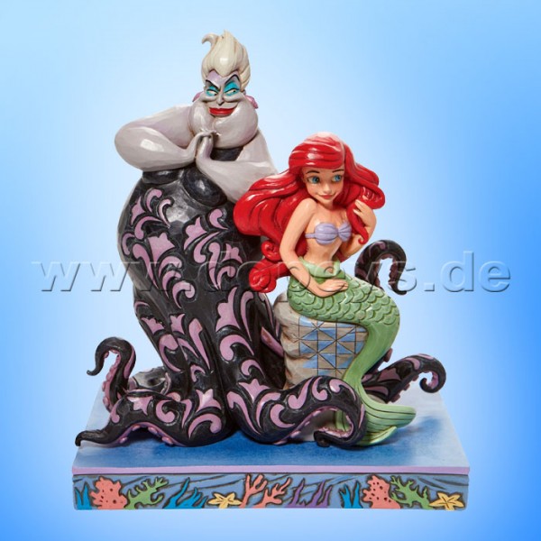 Disney Traditions - Wicked And Wishful (Ariel & Ursula) figurine by Jim Shore 6010094