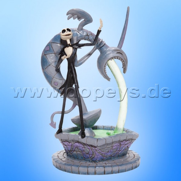 Disney Traditions - Soulful Soliloquy (Jack Skellington am Springbrunnen) von Jim Shore 6007075