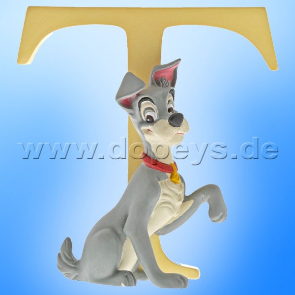 Enchanting Disney Collection - Buchstabe "S" - Strolch Figur von Enesco A29565