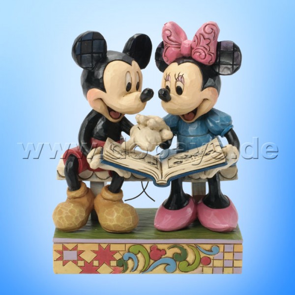 Disney Traditions - Sharing Memories (Mickey & Minnie Looking Photos) figurine by Jim Shore 4037500