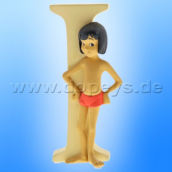 Enchanting Disney Collection - Letter "I" - Mowgli figurine by Enesco A29554