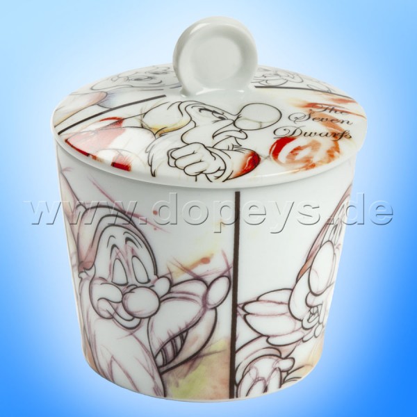 Disney Zuckerdose "Sieben Zwerge" im italienischen Design, 250 cl PWS41/7X