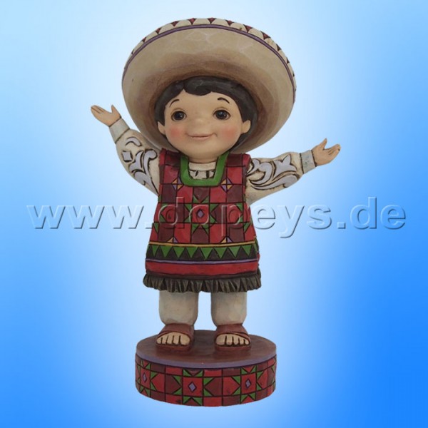 Disney Traditions / Jim Shore Figur von Enesco "Welcome to Mexico (Small World Mexico)" 4055421.