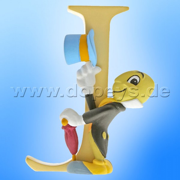Enchanting Disney Collection - Letter "J" - Jiminy Cricket figurine by Enesco A29555