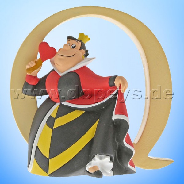 Enchanting Disney Collection - Letter "Q" - Queen of Hearts figurine by Enesco A29562