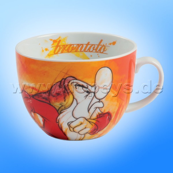 Big Disney Cappuccino Cup "Grumpy" Italian Design, 60 cl