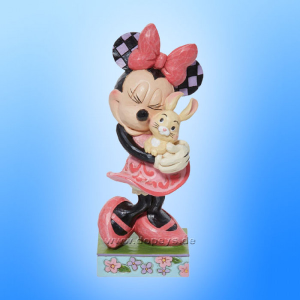 Disney Traditions - Minnie Mouse Holding Bunny (Sweet Spring Snuggle) figurine by Jim Shore 6011918