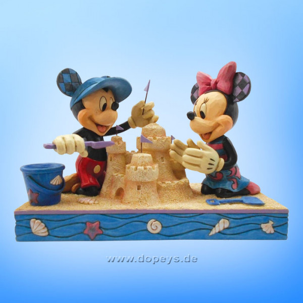 Disney Traditions / Jim Shore figurine from Enesco "Seaside Sweethearts (Mickey & Minnie Mouse Figurine)" 4050413.
