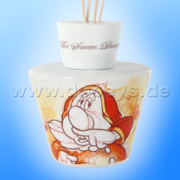 Disney Raumduftverteiler / Raumduft Reed Diffuser / Lufterfrischer 7 Zwerge "Hatschi" im italienischen Design PWS48S/3EO
