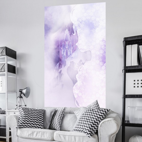 Disney Vlies Fototapete Die Eiskönigin "Frozen Winter Mist" 1,20m x 2,00m