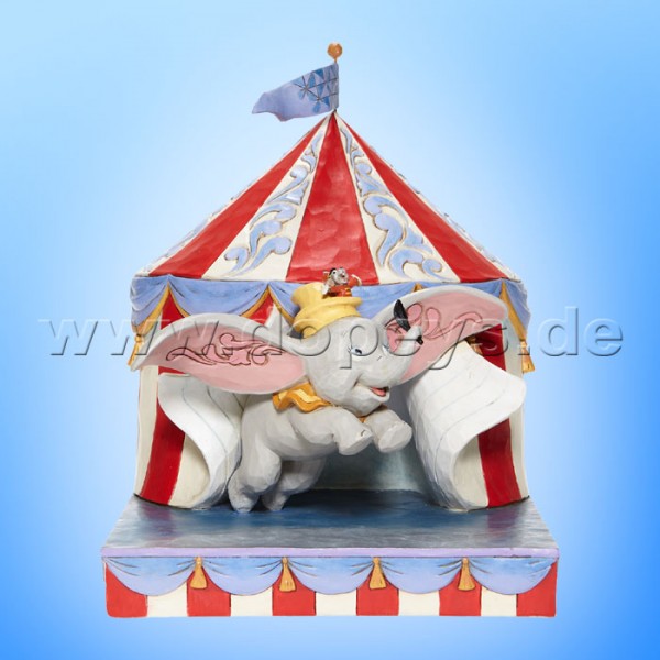 Disney Traditions - Over the Big Top (Dumbo Flying out of Tent Scene) figurine by Jim Shore 6008064