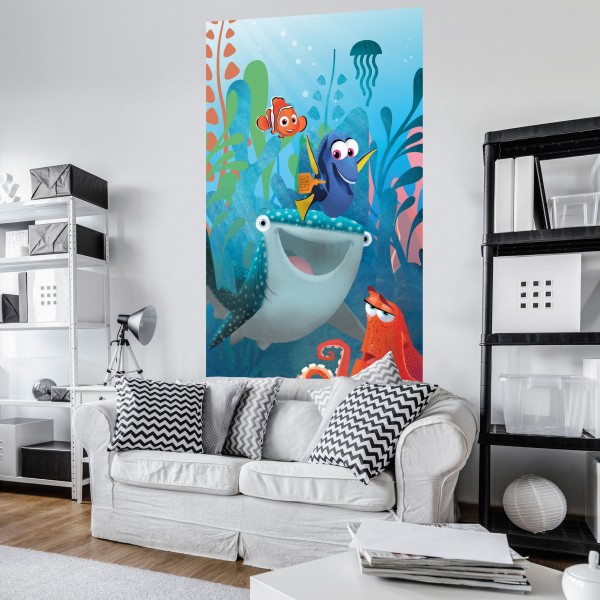 Disney Vlies Fototapete Findet Dorie "Finding Dory Aquarell"