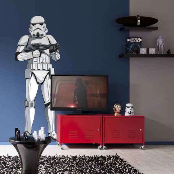 Star Wars Vlies Fototapete selbstklebend "Star Wars XXL Stormtrooper" 127cm x 188cm