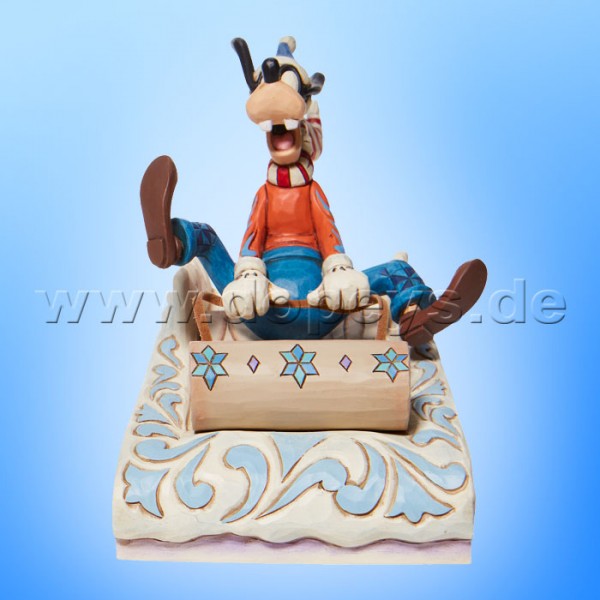 Disney Traditions - A Wild Ride (Goofy Sledding) figurine by Jim Shore 6008974