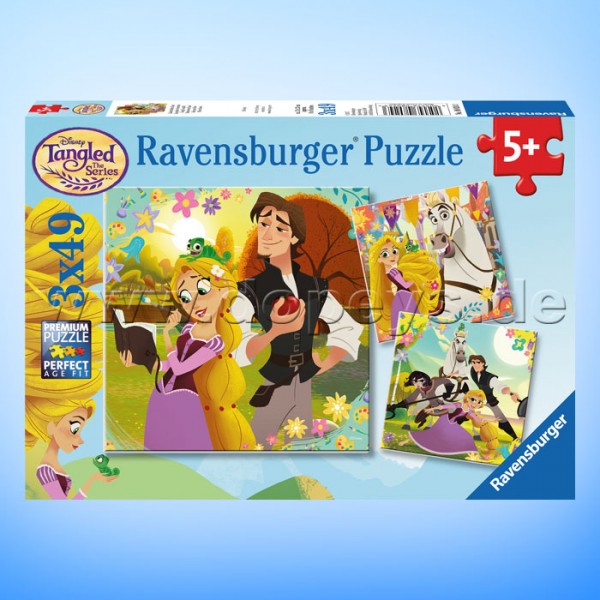 Disney Puzzles Rapunzel "Zauberhaftes Haar" von Ravensburger 08024