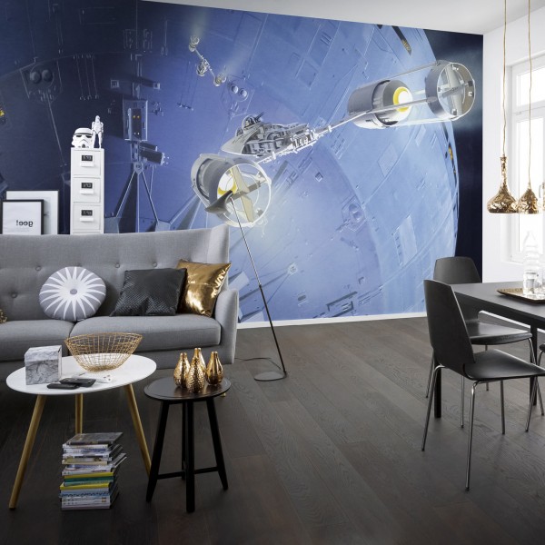 Star Wars Vlies Fototapete "Star Wars Classic RMQ Death Star Assault"