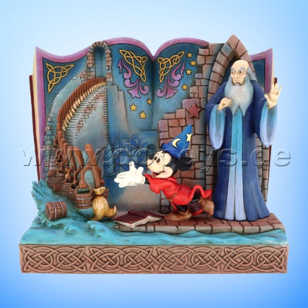 Disney Traditions - A Lesson Learned (Sorcerer Mickey Storybook) figurine by Jim Shore 6010883