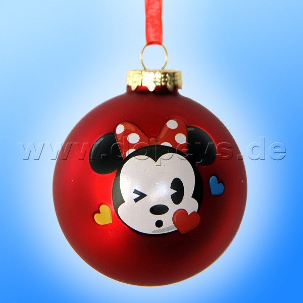 Kurt S. Adler - "Baby Minnie with Bow" Disney Christmas Bauble red DN02005-F