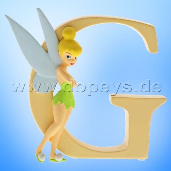 Enchanting Disney Collection - Letter "G" - Tinker Bell figurine by Enesco A29552