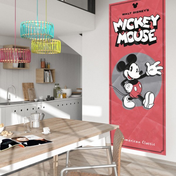 Disney Vlies Fototapete Mickey Maus "Mickey - American Classic" 1,00m x 2,50m