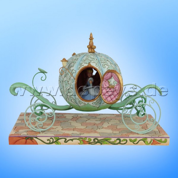 Disney Traditions - Enchanted Carriage (Kürbiskutsche mit Cinderella) sehr groß von Jim Shore 6007055