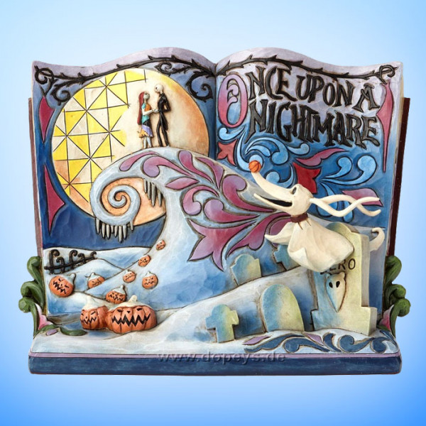 Disney Traditions / Jim Shore figurine from Enesco "Once Upon A Nightmare (Nightmare Storybook)" 4057953.