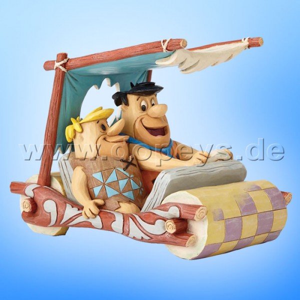 The Flintstones / Jim Shore Figur von Enesco "Bedrock Buddies (Fred & Barney)" 4051596.