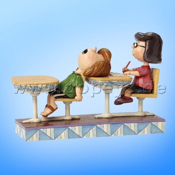Peanuts / Jim Shore figurine from Enesco "School Days (Marcie and Peppermint Patty)" 4049416.
