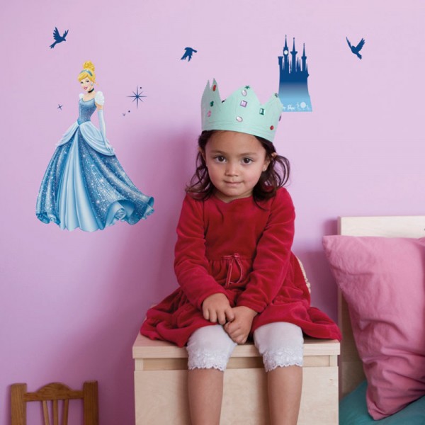 Disney Wandsticker / Wandaufkleber Cinderella "Princess Dream"
