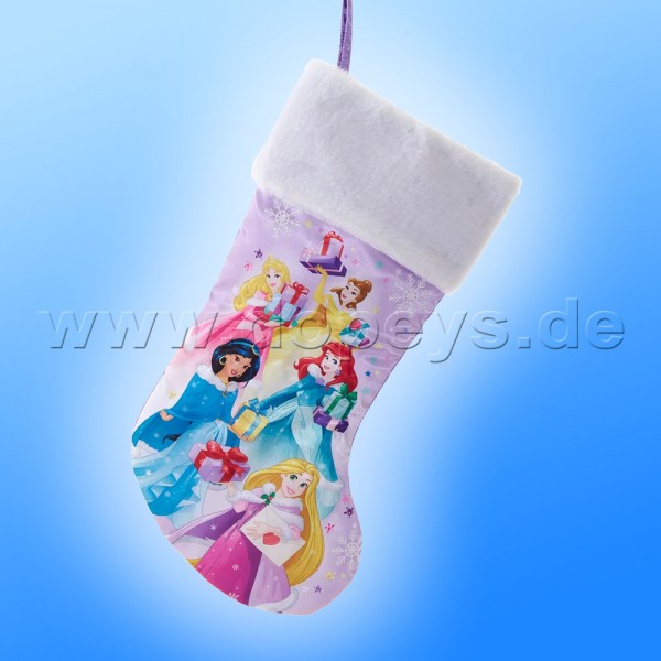 Kurt S. Adler - Disney Christmas Stocking "Winter Princess With Presents" purple DN7214