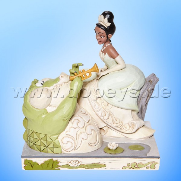 Disney Traditions - Bayou Beauty (Tiana with Louie White Woodland) figurine by Jim Shore 6008065