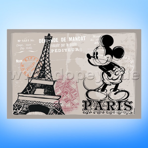 Disney Platzdeckchen / Unterlage Mickey Maus "Paris" im italienischen Design