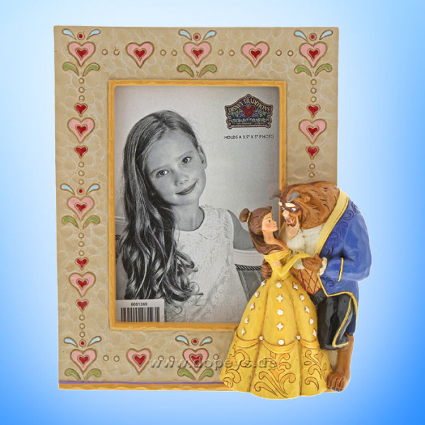Disney Traditions - Beauty and the Beast Photo Frame by Jim Shore 6001369