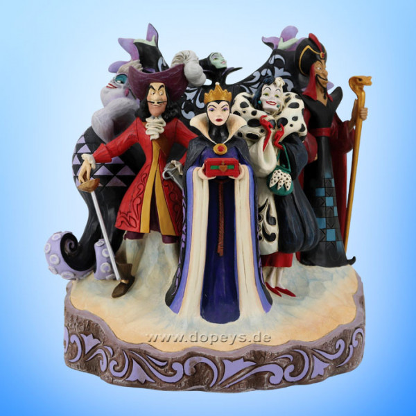 Disney Traditions - Disney Villains Carved by Heart (Mischief, Malice and Mayhem) figurine by Jim Shore 6010880
