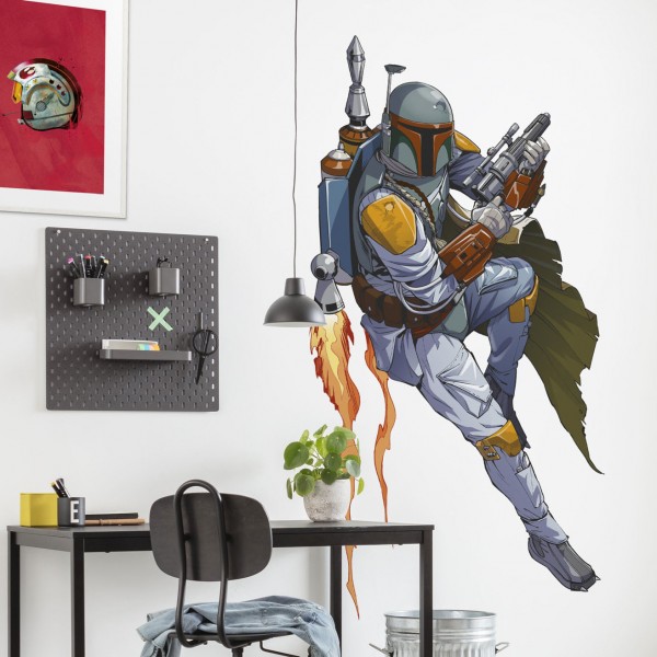 Star Wars Vlies Fototapete selbstklebend "Star Wars XXL Boba Fett" 127cm x 200cm