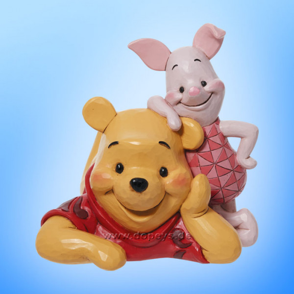 Disney Traditions Figur - Winnie Puuh & Ferkel (Forever Friends) von Jim Shore 6011920