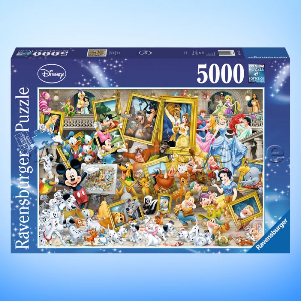 Disney Puzzle "Micky als Künstler" von Ravensburger 17432