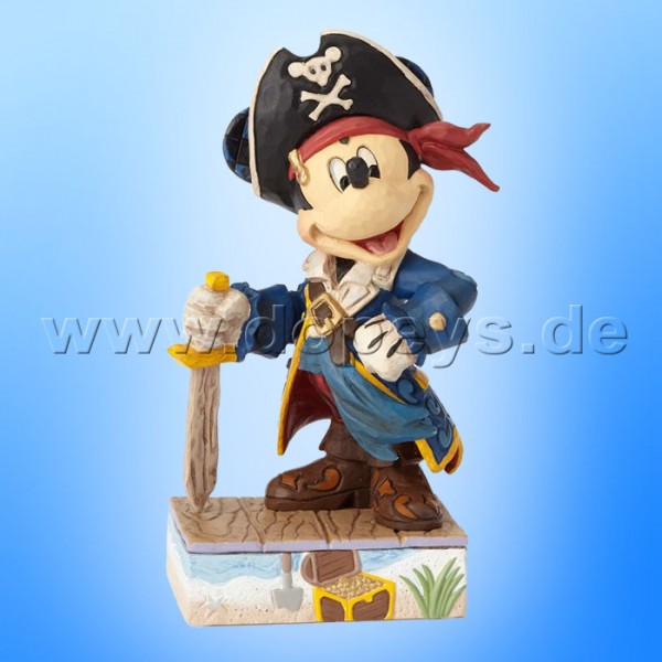 Disney Traditions / Jim Shore Figur von Enesco "Set Sail For Adventure (Pirat Mickey)" 4056760.