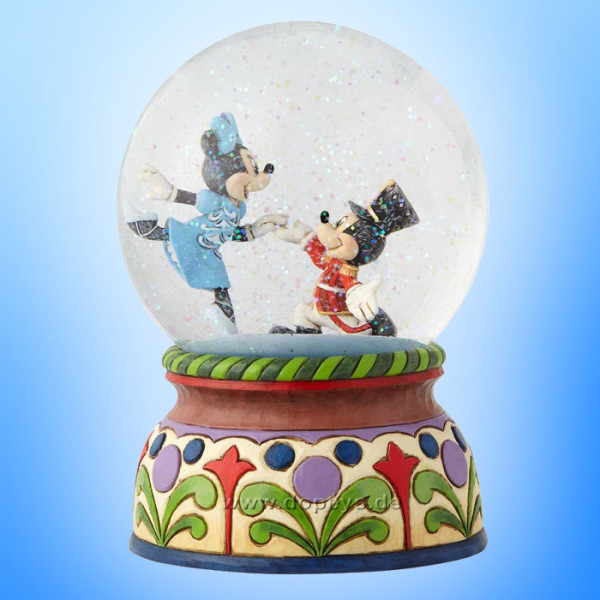 Disney Traditions / Jim Shore figurine from Enesco "A Magical Moment (Nutcracker Minnie & Mickey Musical Waterball)" 6000944