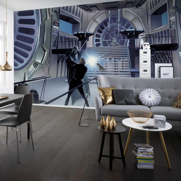 Star Wars Vlies Fototapete "Star Wars Classic RMQ Duell Throneroom"