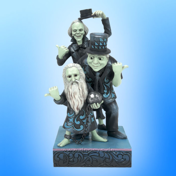 Disney Traditions Figur - Gespenster aus der Geistervilla (Haunted Mansion) (Beware of Hitchhiking Ghosts) von Jim Shore 6016598