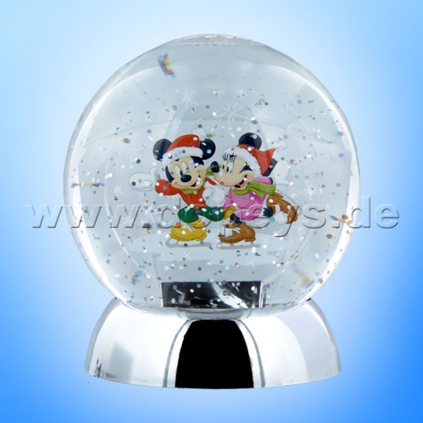 Disney Department 56 from Enesco "Mickey & Minnie Mouse" Waterdazzler Globe 4059485
