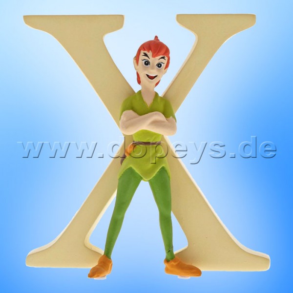 Enchanting Disney Collection - Buchstabe "X" - Peter Pan Figur von Enesco A29569