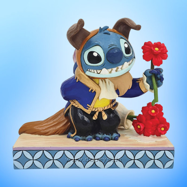 Disney Traditions - Stitch Dressed As Beast (Beauty and the Stitch) figurine by Jim Shore 6016598