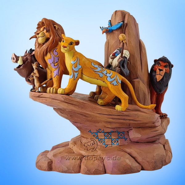 Disney Traditions Figur - Der König der Löwen Carved in Stone (Pride Rock) von Jim Shore 6014329