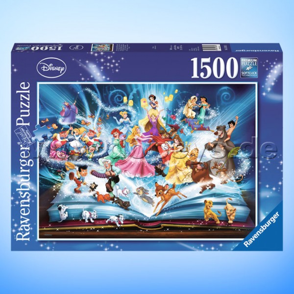 Disney Puzzle "Disney´s magisches Märchenbuch" von Ravensburger 16318