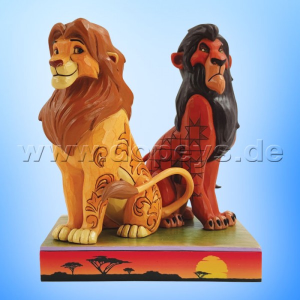 Disney Traditions - Proud and Petulant (Simba & Scar) von Jim Shore 6010093